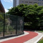 barrier netting for sports fields and tennis courts