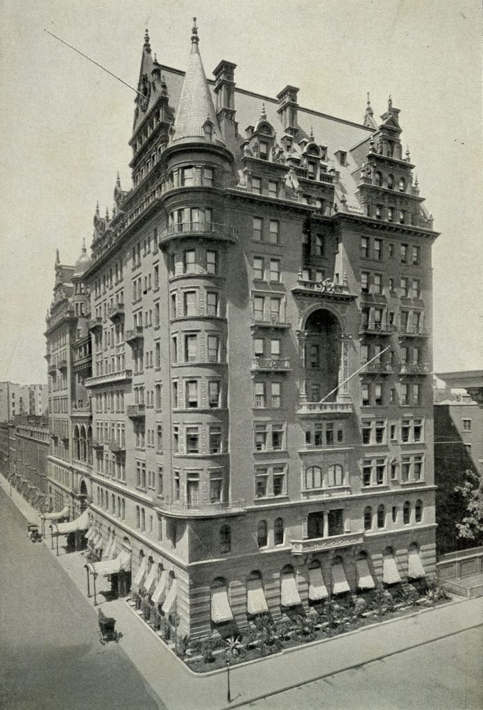 The Waldorf Astoria Hotel at 5th Avenue and 33rd Street.