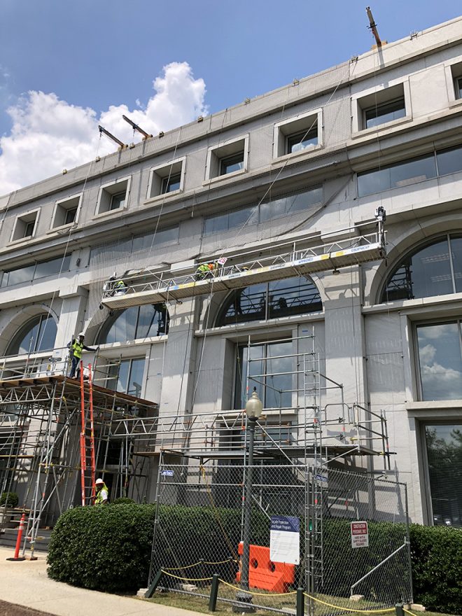 Façade Containment: Thurgood Marshall Building - Pucuda Leading Edge